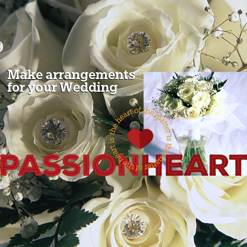 Passionheart wedding tweet